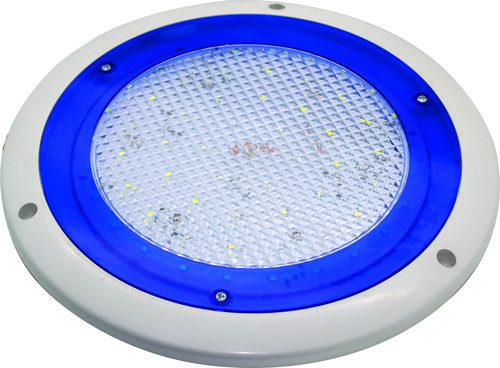 Cabin Interior Light - Round 250 x 25mm | LED, 12/24 Volt, Innovative Styling and Unique Night Illumination