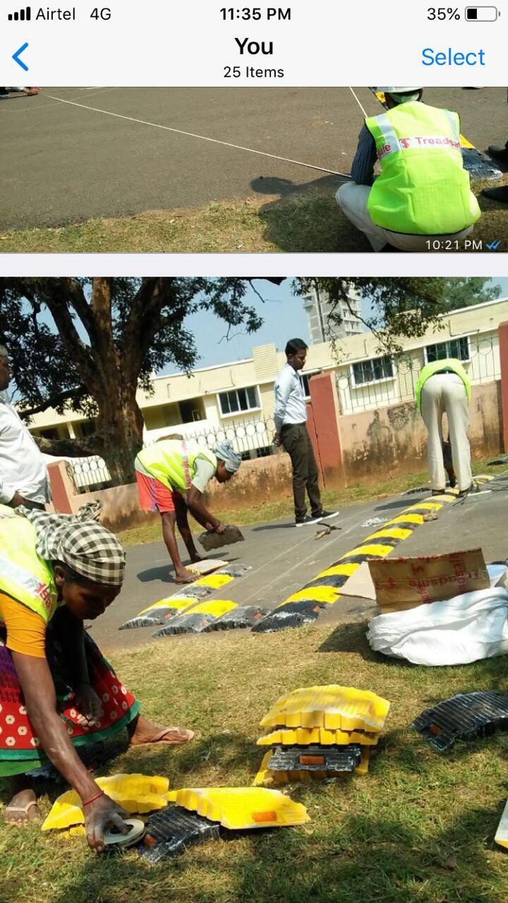 Abs Plastic Speed Breakers