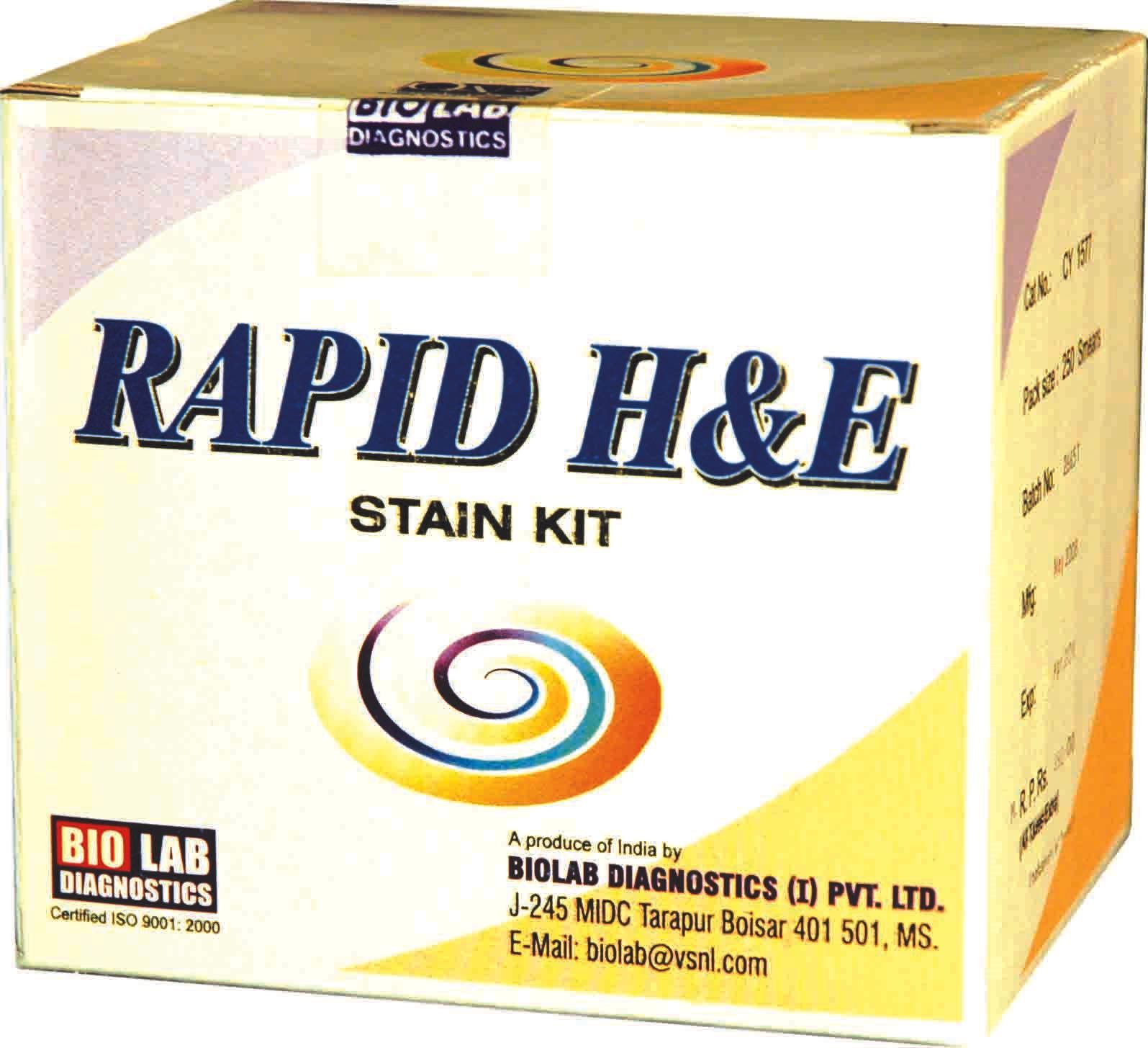 Rapid H And E Stain Kit Cas No: Na