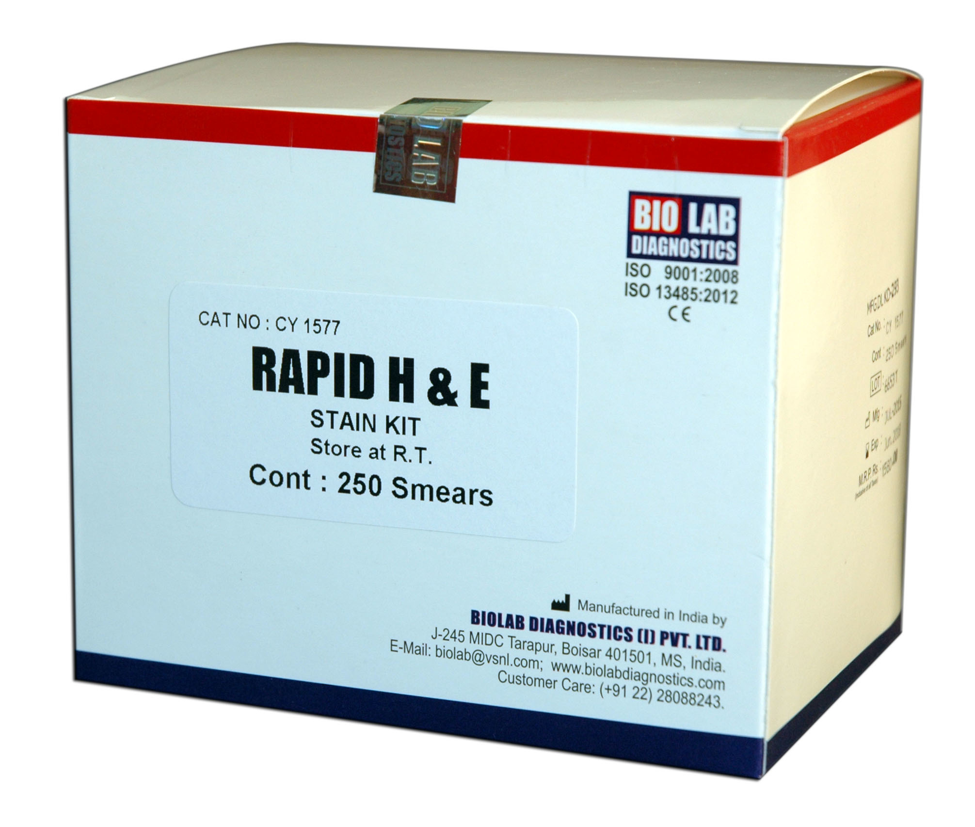 Rapid H And E Stain Kit Cas No: Na