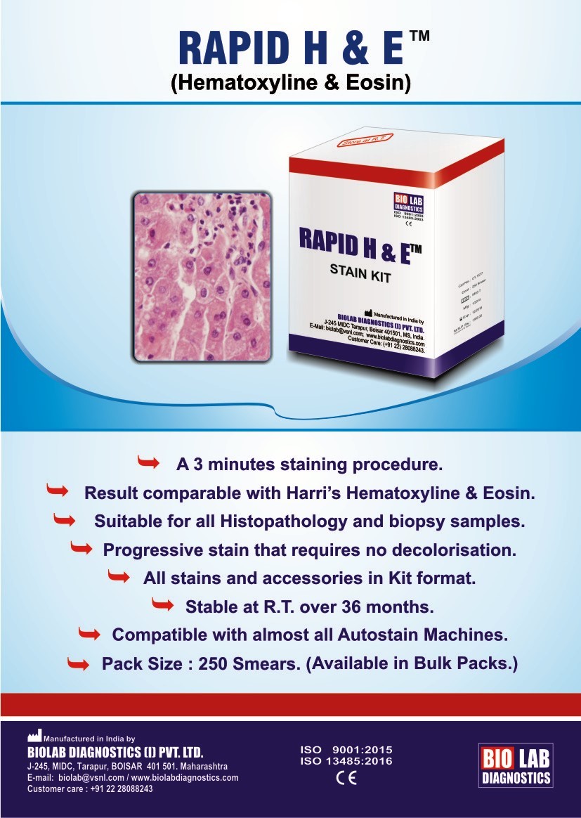 Rapid H And E Stain Kit Cas No: Na
