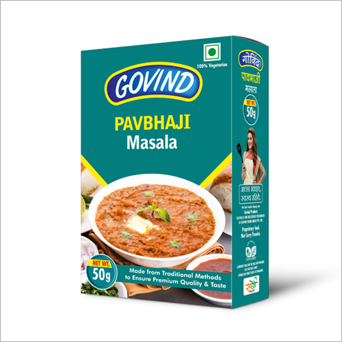 Pavbhaji Masala - 50g Dried Powder | Balanced Composition, Rich Aroma, High Purity, Hygienically Processed, Tested by Experts