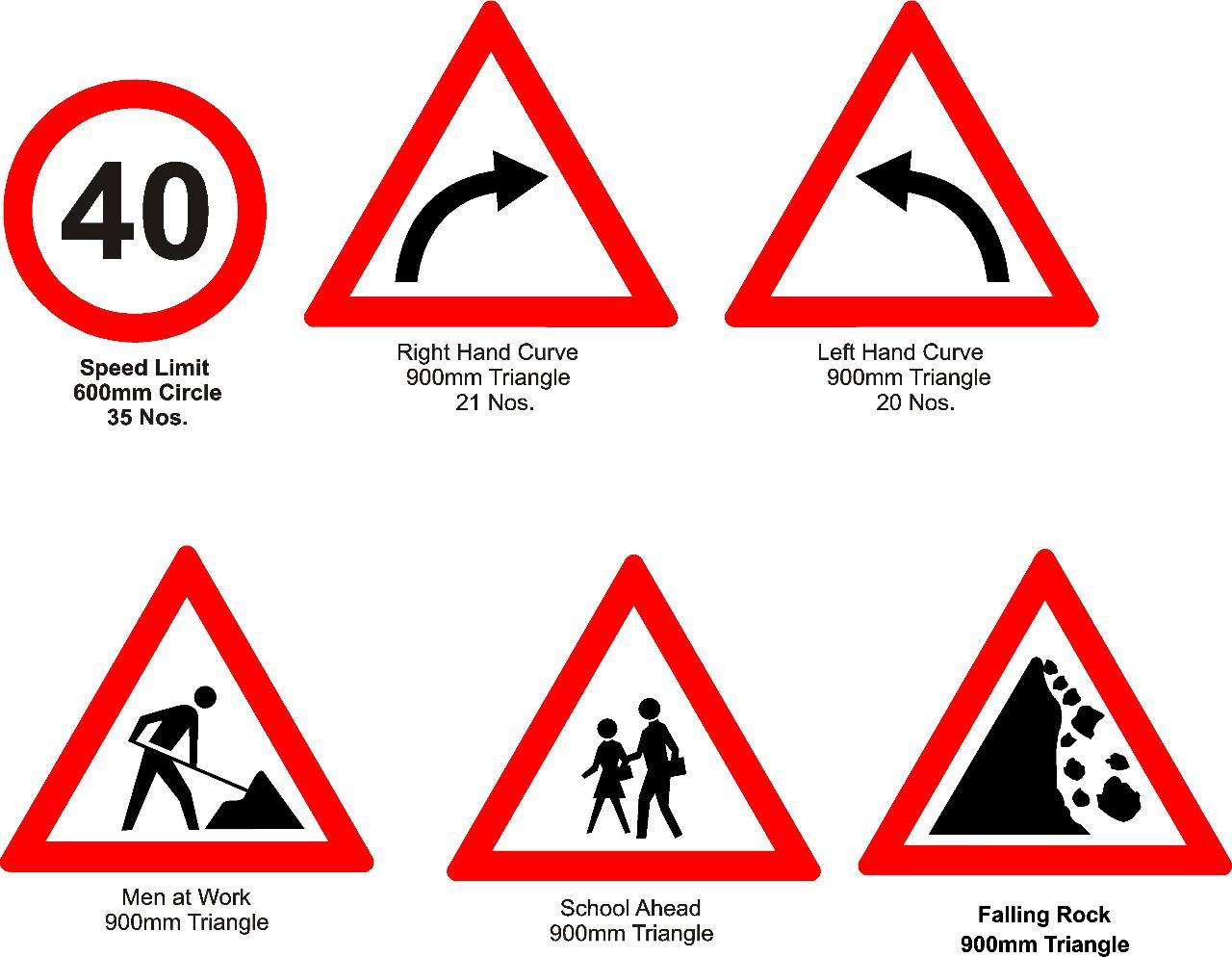 Road Signages Boards