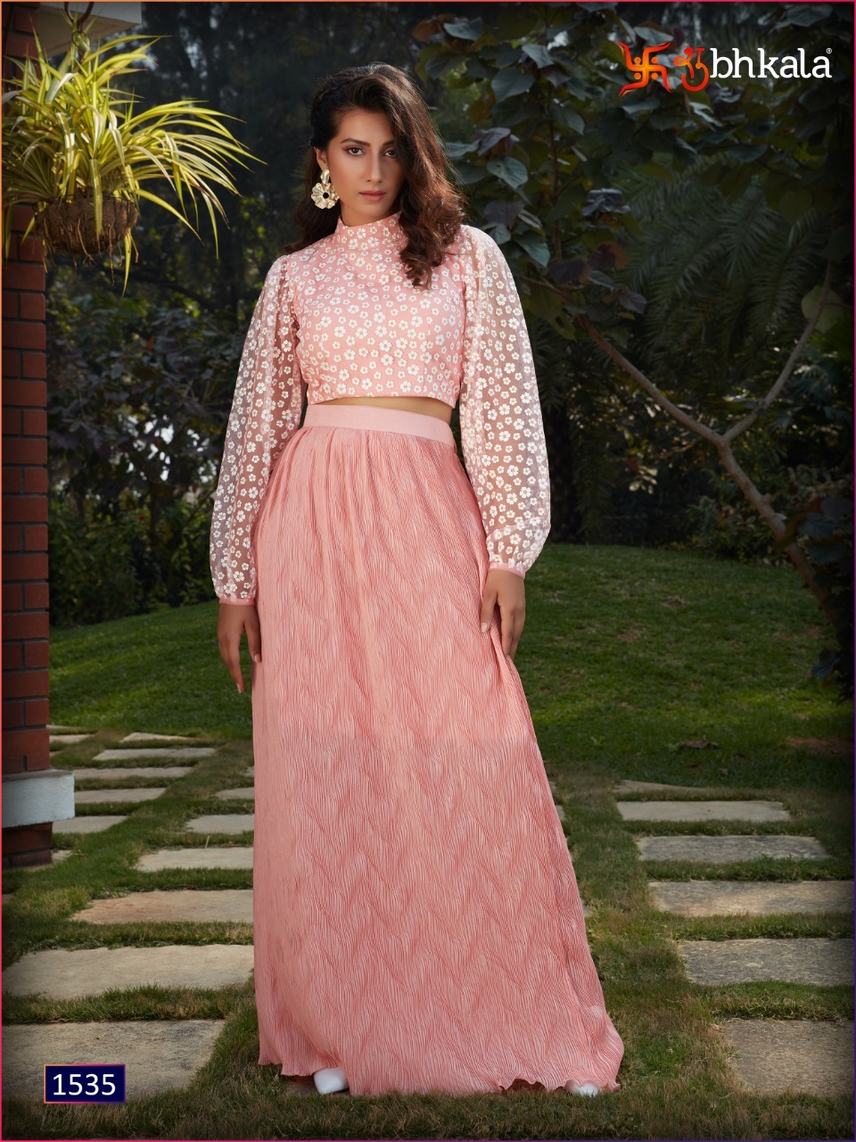 Multi Color Shubhkala Frill And Flare Vol 2 Cotton Kurti With Skirt Catalog