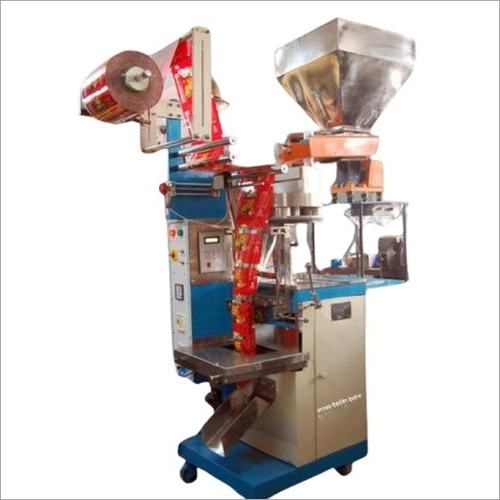 Automatic Pouch Packaging Machine - Metal, Electric Drive, Heavy Duty | Ideal for Khada Masala and Dry Food Packaging