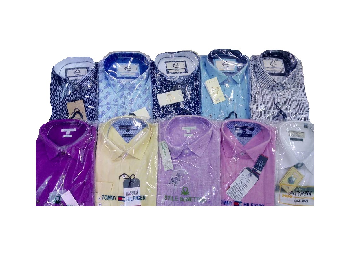 Multi Shades Wholesalers Surplus Shirts
