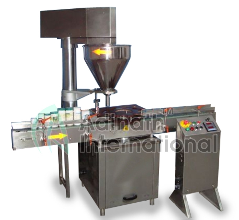 Silver Automatic Funnel Type Bottle Filling Machine