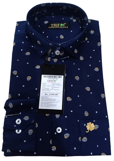 Multi Shades Trifoi Shirts Wholesaler