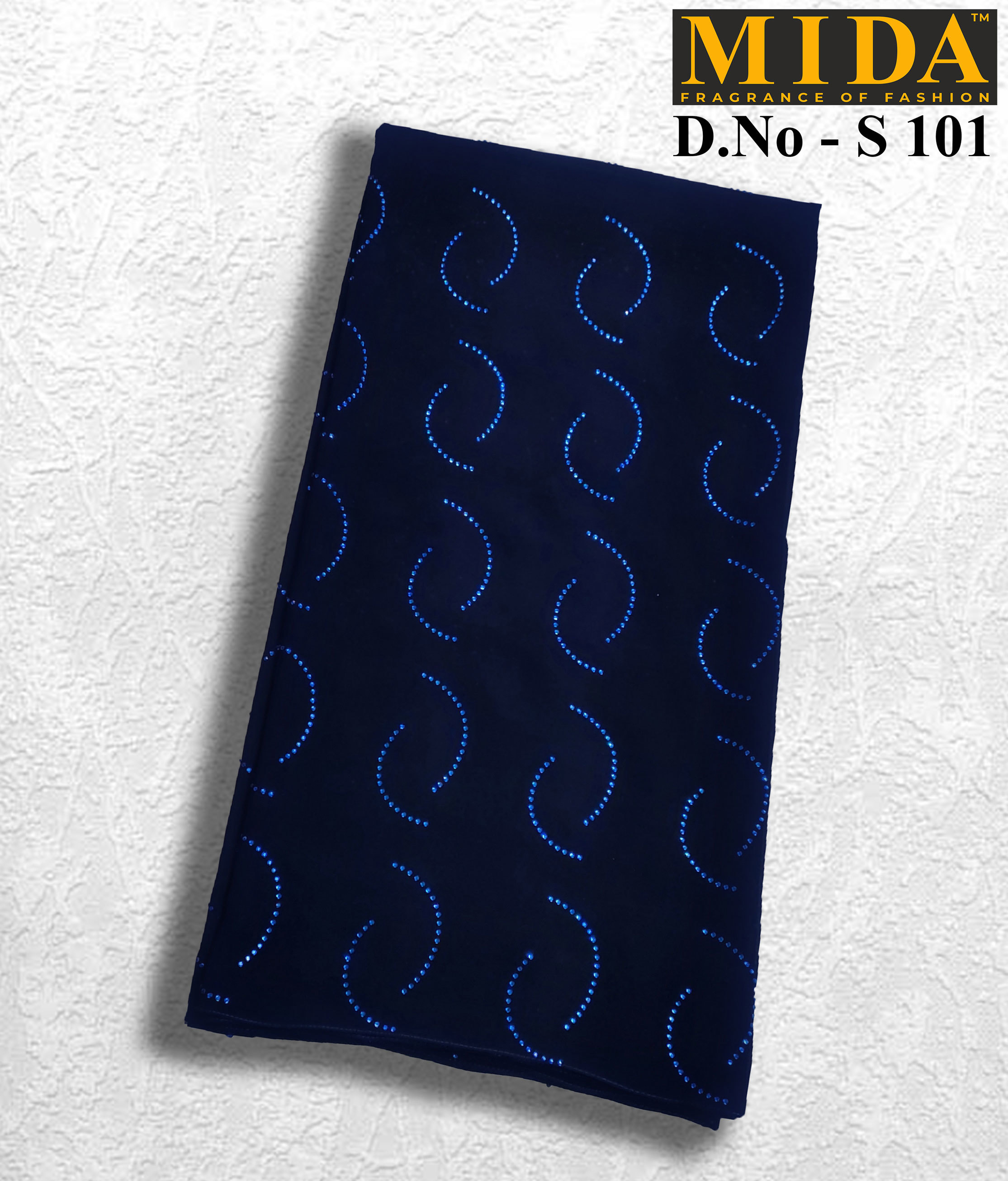 All Rhinestone Scarf