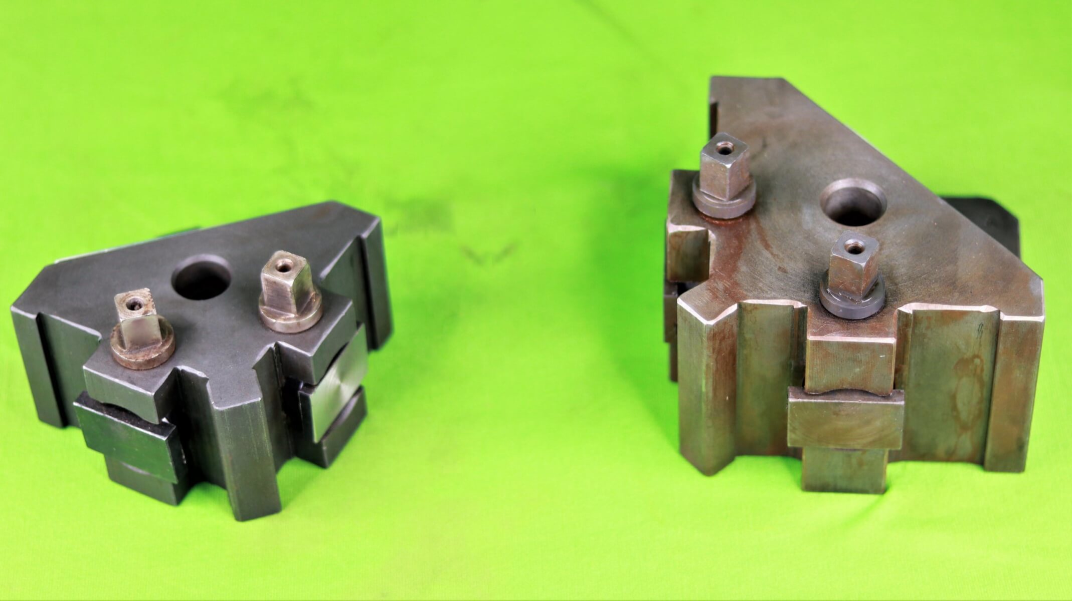 Quick Change Tool Magnetic Chuck - Cast Iron, 25x25x50mm, Blue | Rapid Tool Replacement, Maximum Rigidity, 0.02mm Precision Accuracy