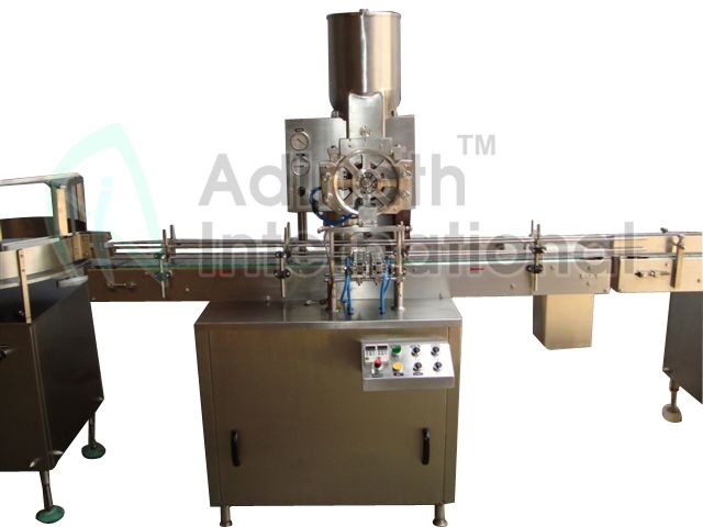 Semi-automatic Automatic Dry Powder Filling & Rubber Stoppering Machine