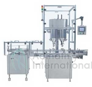 Semi-automatic Automatic Dry Powder Filling & Rubber Stoppering Machine