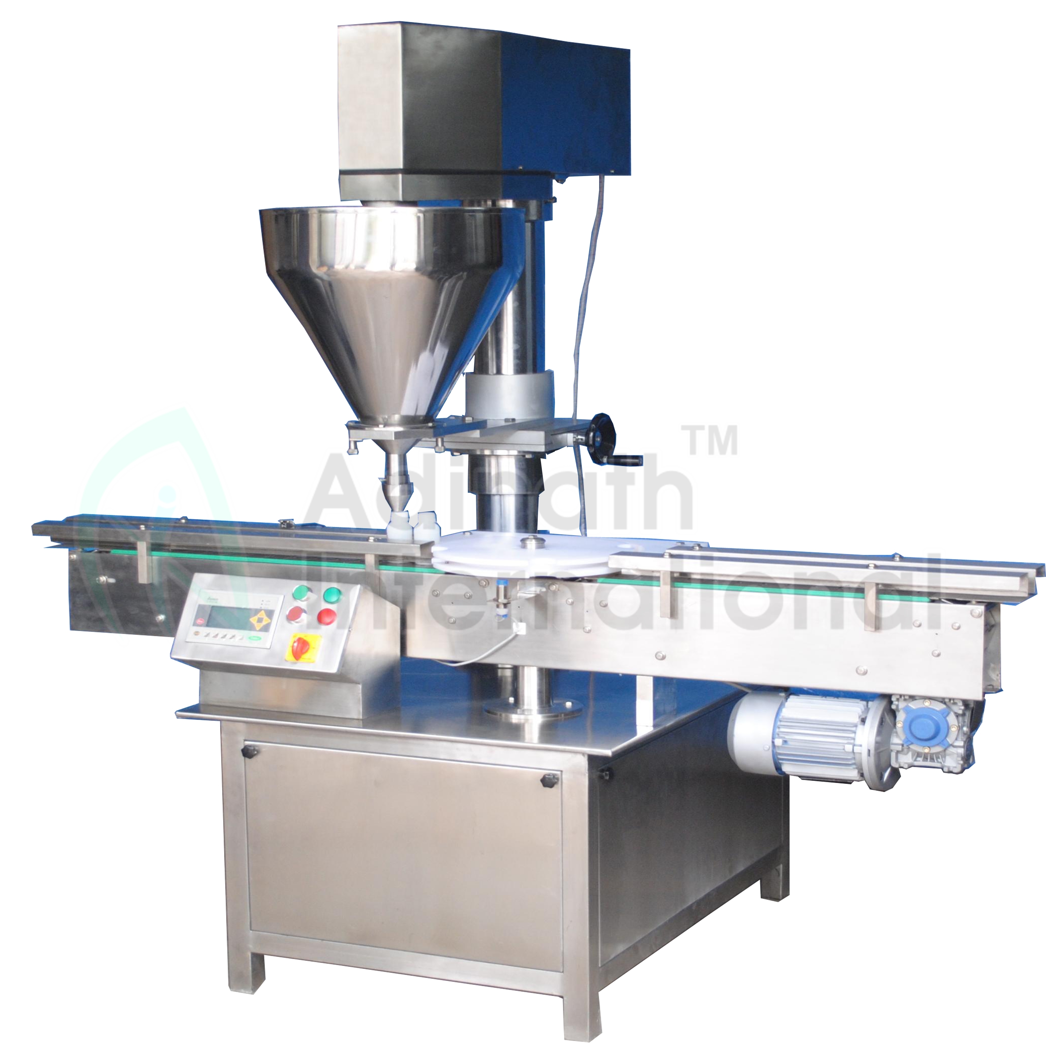 Semi-automatic Automatic Dry Powder Filling & Rubber Stoppering Machine