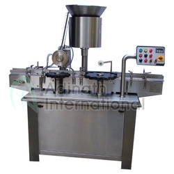 Semi Automatic Vial Cap Sealing Machine - Stainless Steel, 1000 X 720 X 1400 Mm | 1 Hp Electric Motor, 220/380 Volt Supply, 1 Year Warranty
