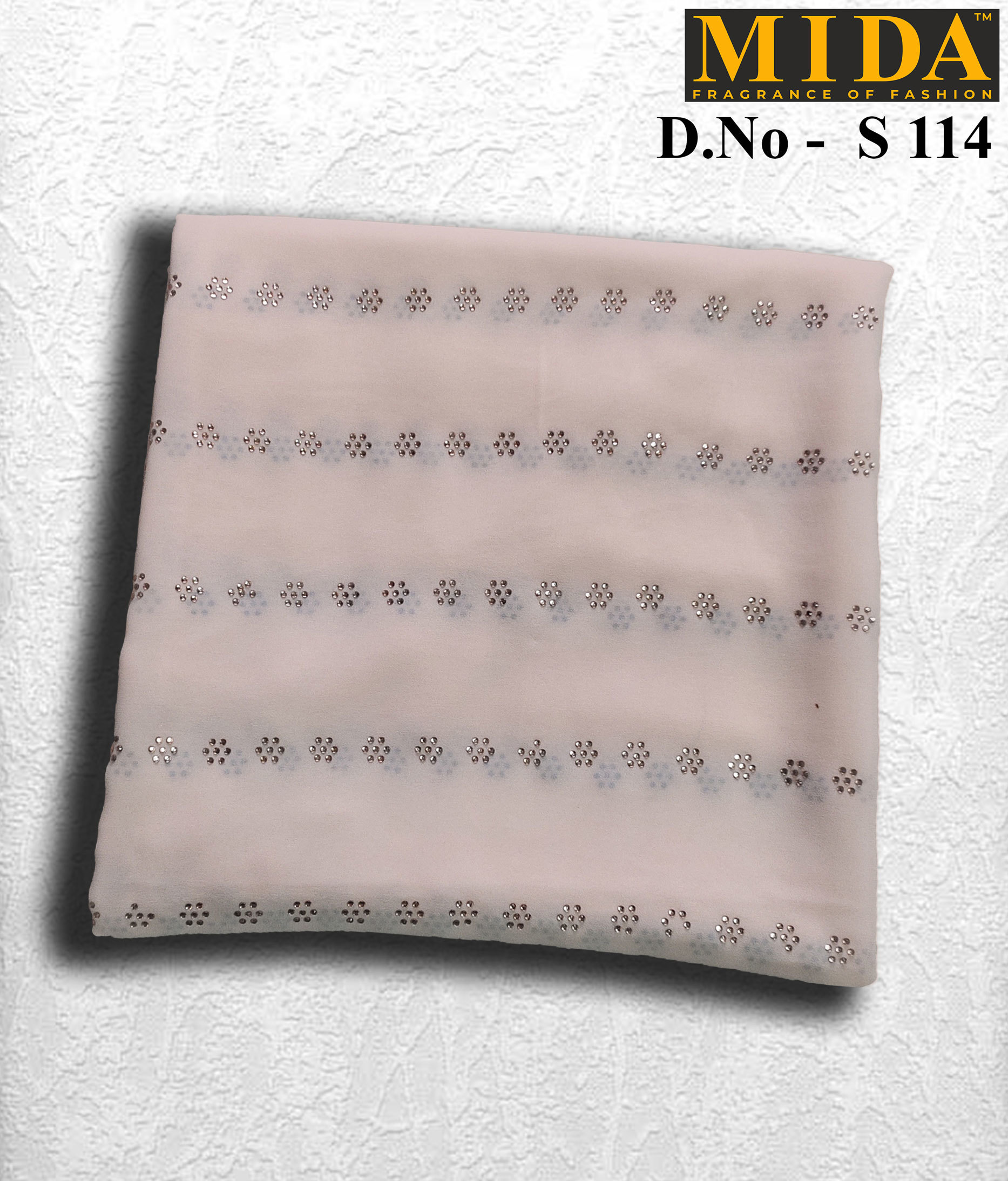 African Mayafi Rhinestone Scarf