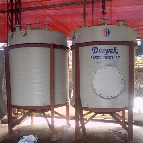 Industrial Pp Holding Tank - Hdpe, Pp & Frp, Up To 1 Lakh Litres Capacity, White Color | Corrosion Resistant, Industrial Application, New Condition