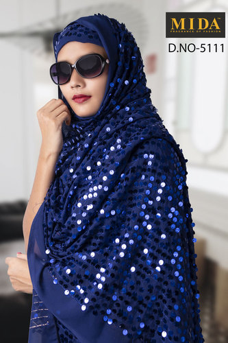 उच्च गुणवत्ता वाले सेक्विन घूंघट