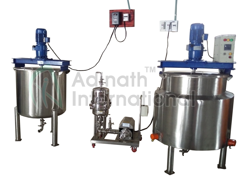 Automatic Ointment Production Plant