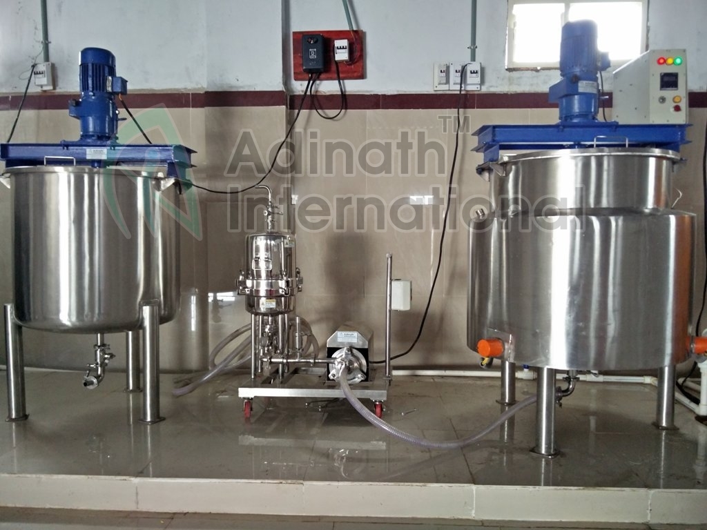 Automatic Ointment Production Plant