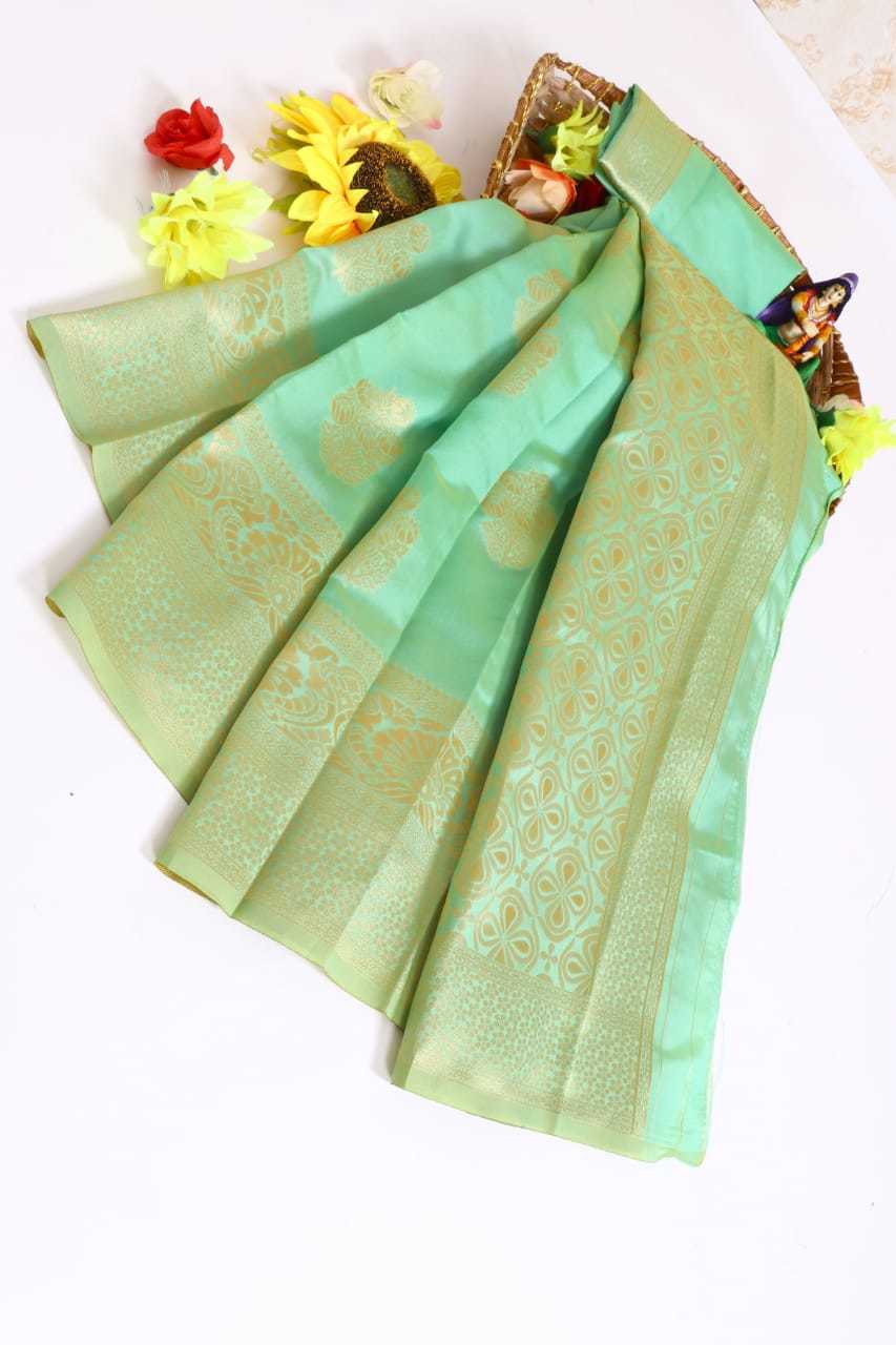 Soft Banarasi Silk Saree - Delicate Multi-color With Rich Weaving Pallu | Ideal For Traditional Occasions In All Seasons, Bollywood Style