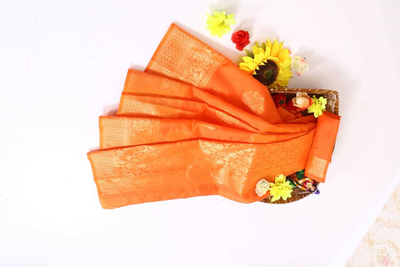 Soft Banarasi Silk Saree - Delicate Multi-color With Rich Weaving Pallu | Ideal For Traditional Occasions In All Seasons, Bollywood Style