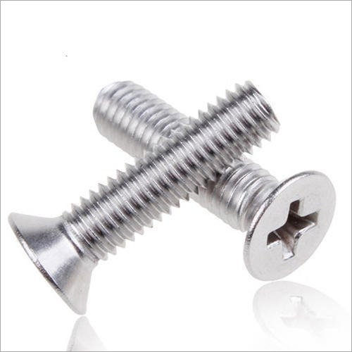 Polished Csk Machine Screw