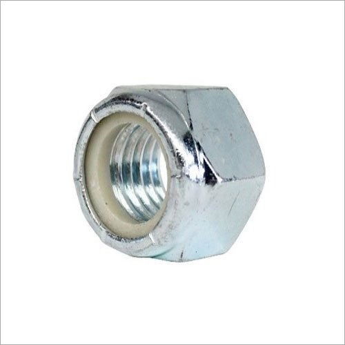 SS Nylock Nuts - Stainless Steel | Industrial Use, Corrosion Resistance, Vibration-Resistant, Silver Color