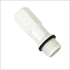 UPVC Long Plug - White Male Threaded Design | Lightweight, Durable, Easy Installation, Quality Assured
