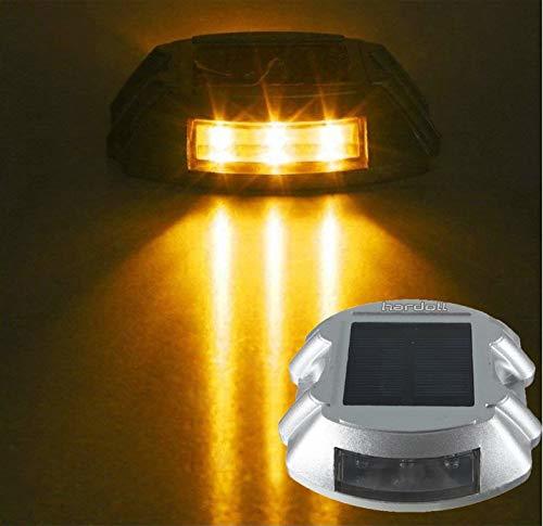 Solar Reflective Road Stud Yellow Flashing Dimension(l*w*h): 107*95*24 Millimeter (Mm)