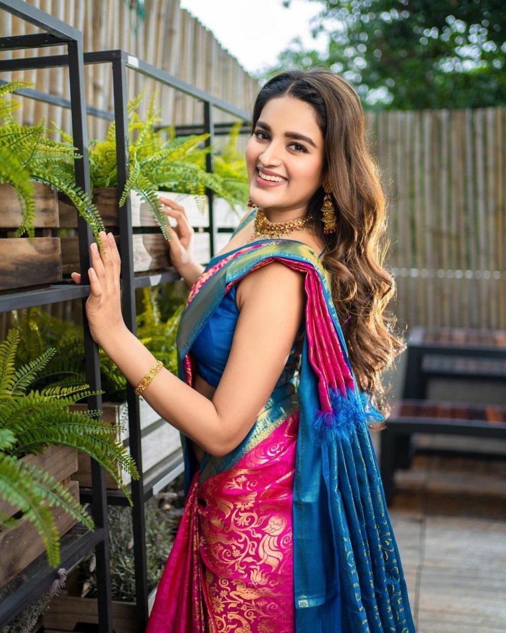 Kanchipuram Silk Saree - Multi Color, Exquisitely Chic, Ideal For Traditional Occasions, Bollywood Style