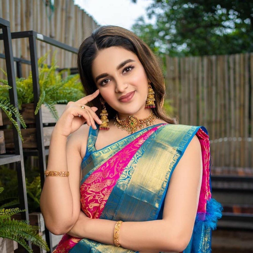 Kanchipuram Silk Saree - Multi Color, Exquisitely Chic, Ideal For Traditional Occasions, Bollywood Style