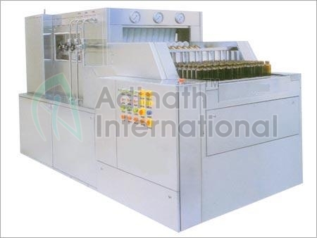 Automatic Bottle Washing Machine - Stainless Steel 316l, 2900x2100x2400 Mm, Silver | High Efficiency, Cgmp Compliant, Low Water Consumption