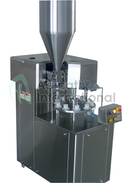 Sliver Tube Filling, Crimping & Batch Coding Machine