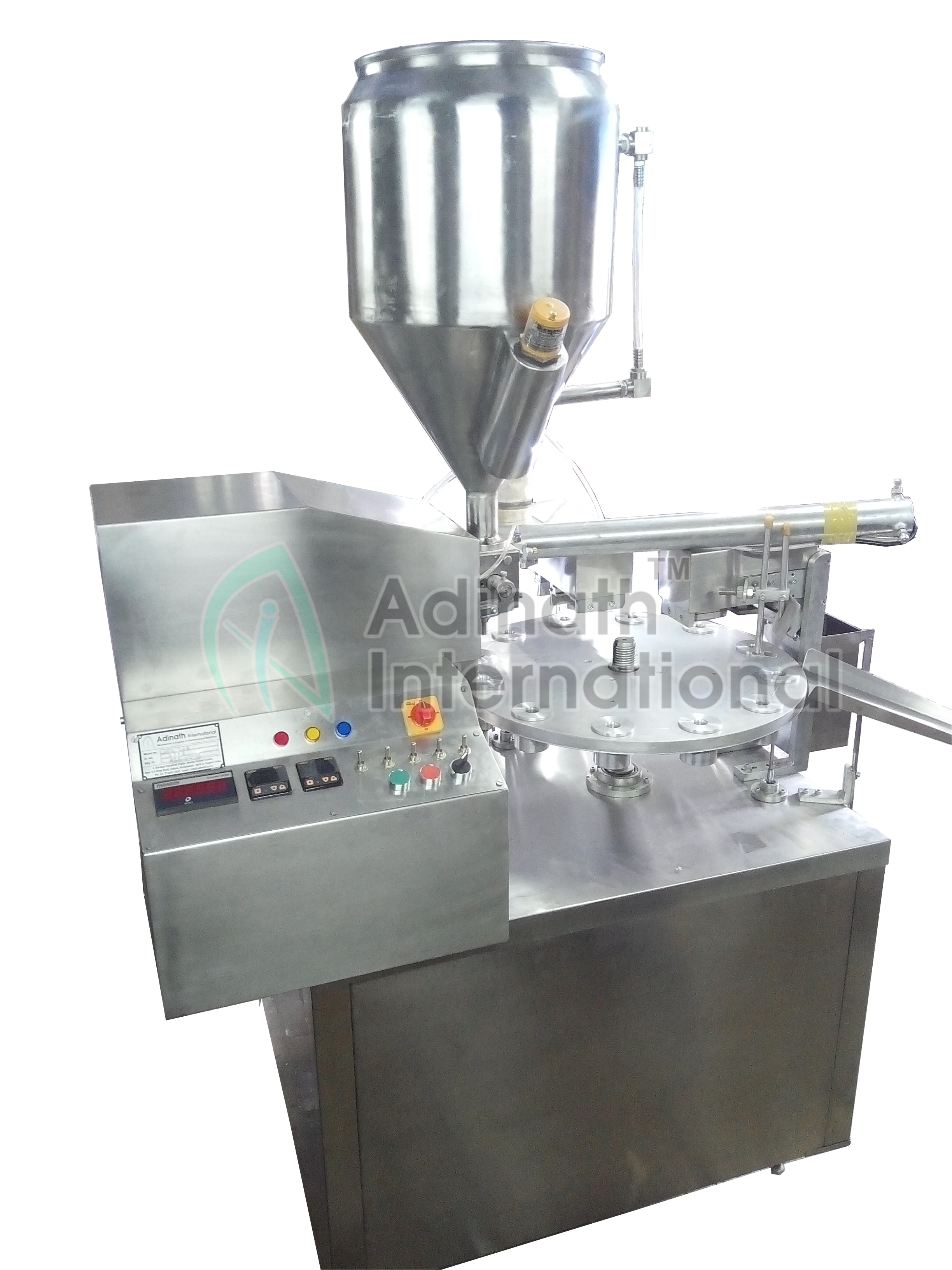 Sliver Tube Filling, Crimping & Batch Coding Machine