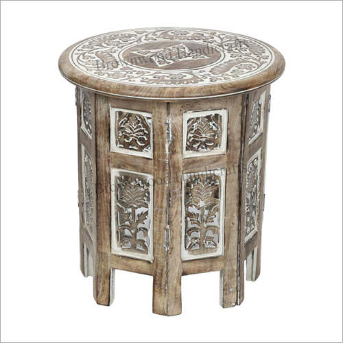 लकड़ी के स्टूल का साइज़: 15 X 15 X 15 इंच