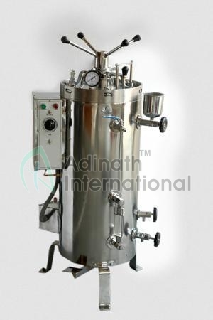 High Pressure Sterilizer - Stainless Steel, 78 To 360 Liters | Single Door, Ce And Iso Compliant, Low Power Consumption, Digital Controls, Safe And Reliable Operation, Fast Sterilization Cycle