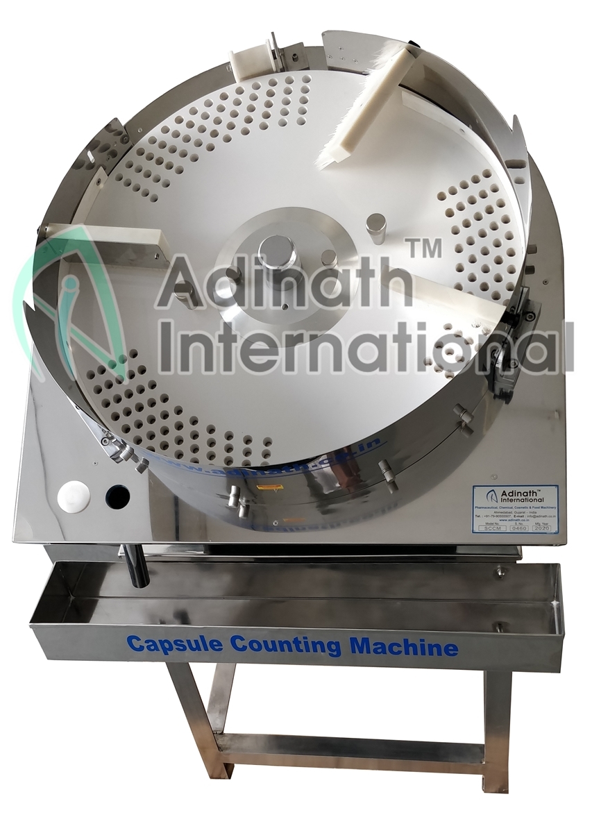 Automatic Tablet Counter - Stainless Steel 316, 1200x900x1070 Mm | Adjustable Filler, Variable Speed Drive, Dust Removing Vacuum System, 48 Dia. Counting Disc