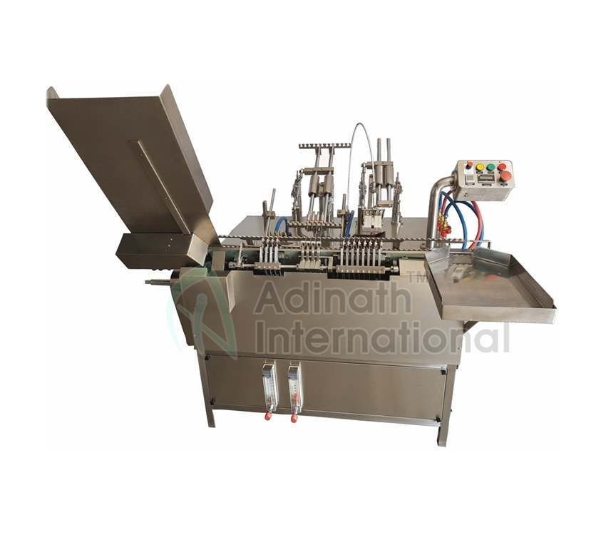 Semi-automatic Glass Ampoule Filler For 1ml/ 2ml/ 3ml/ 5ml/ 10ml/ 20ml & 25ml Ampoules