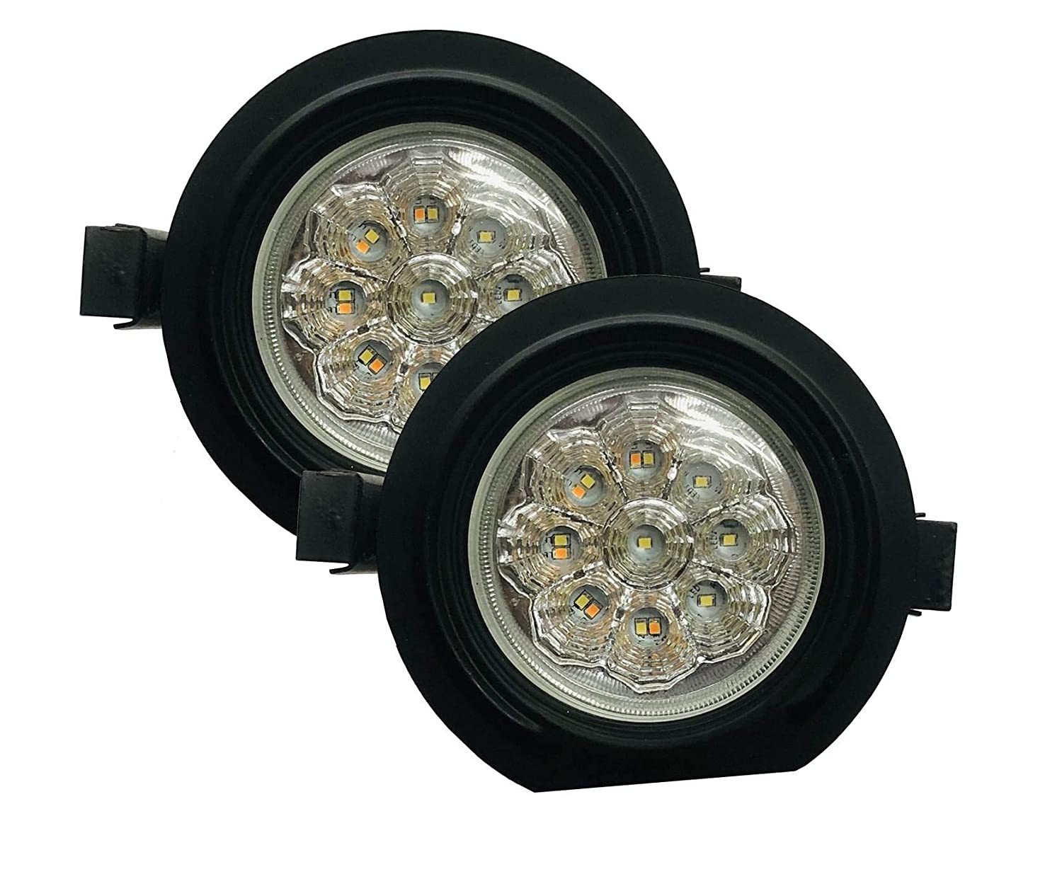 Car Led Fog Light With Indicator For Mahindra Bolero