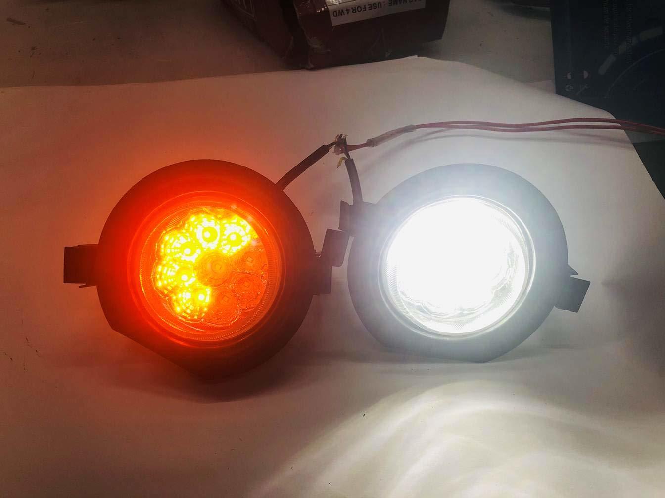 Car Led Fog Light With Indicator For Mahindra Bolero