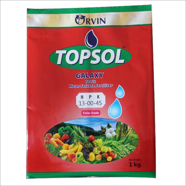 एनपीके 13-00-45 पानी में घुलनशील उर्वरक