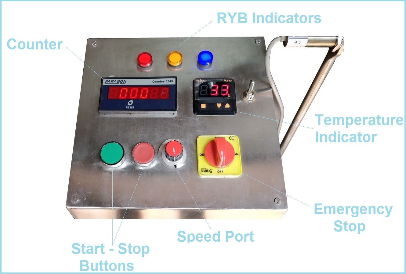 Crushable Tube Filler - Stainless Steel 1000x600x950mm | Compact No Ampoule No Filling Easy Maintenance