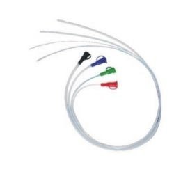 Infant Feeding Tube - Silicone Material, Various Lengths and Diameters , Rounded Tip, Sterile White, Individually Packed