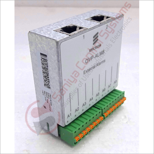 Ericsson Nfd 302 3408 Ovp-alm8 External Alarms - Stainless Steel, Electric Power Supply | Suitable For Electronic Industry, Batch No. Bt3-140729