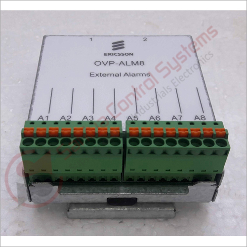 Ericsson Nfd 302 3408 Ovp-alm8 External Alarms - Stainless Steel, Electric Power Supply | Suitable For Electronic Industry, Batch No. Bt3-140729