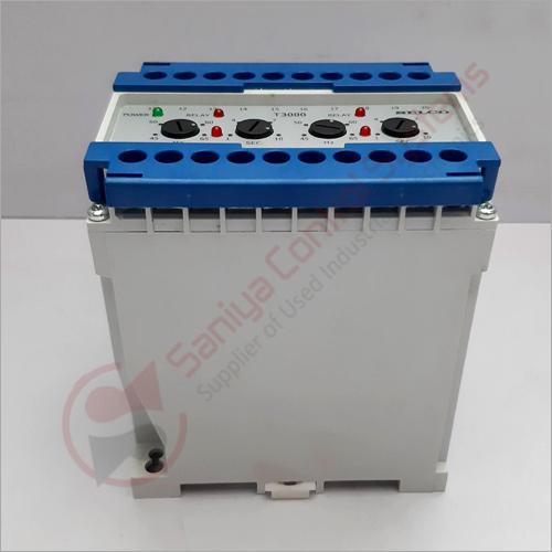 T3000 Selco Frequency Relay - Supply Voltage: 220-240v, Temperature Range: -20 To +70â°c | Over/under Frequency Delay Functions, Dual Output Relays