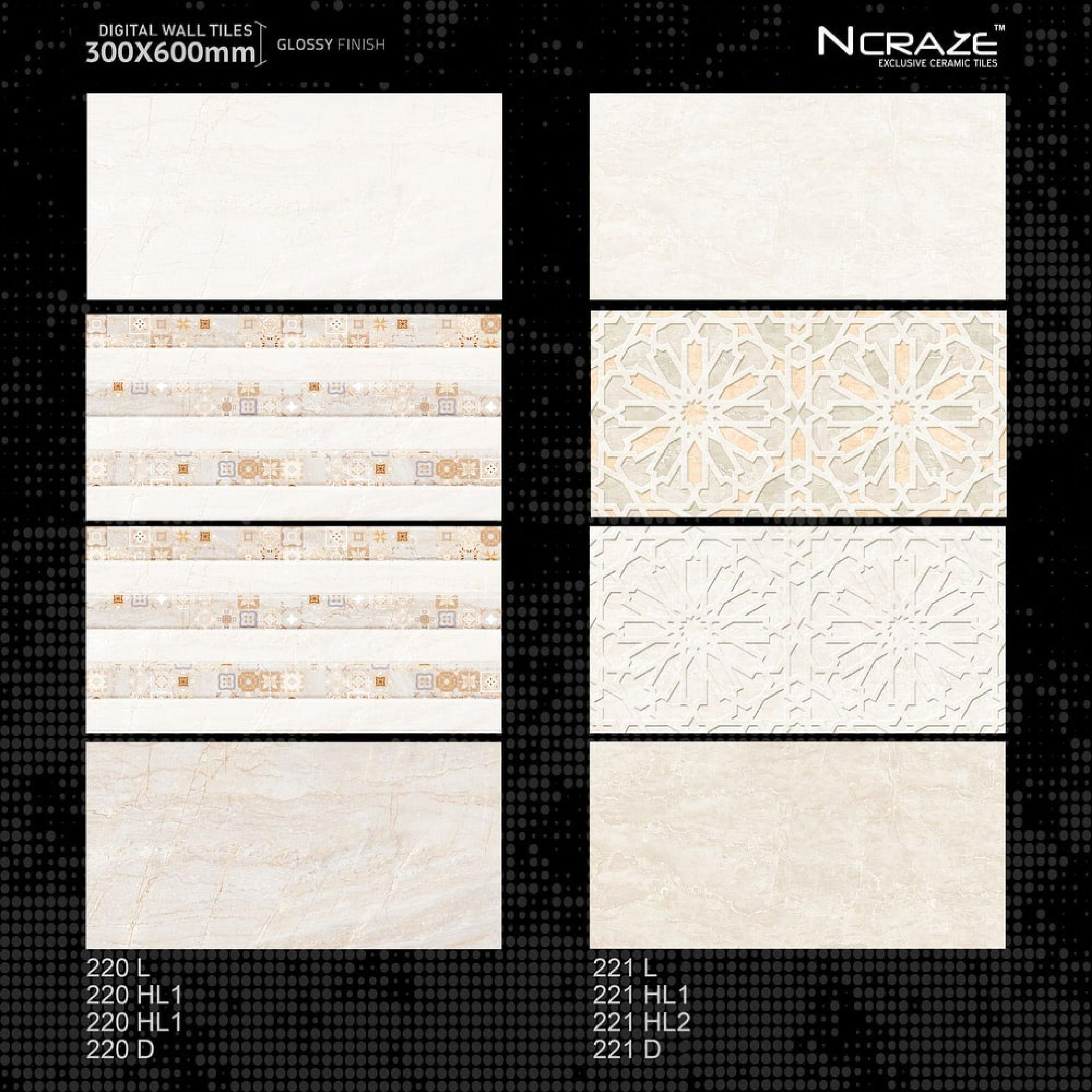 Any Color Digital Wall Tiles