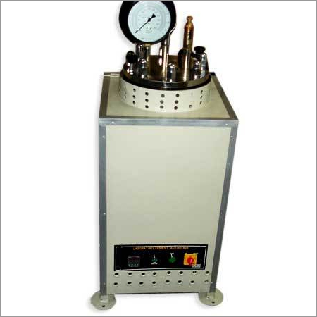 Cement Autoclave - Stainless Steel, Variable Capacity | 0-20 Bar Pressure, 100-200 °C Temperature Range, IS: 4031 (Part III) Compliance