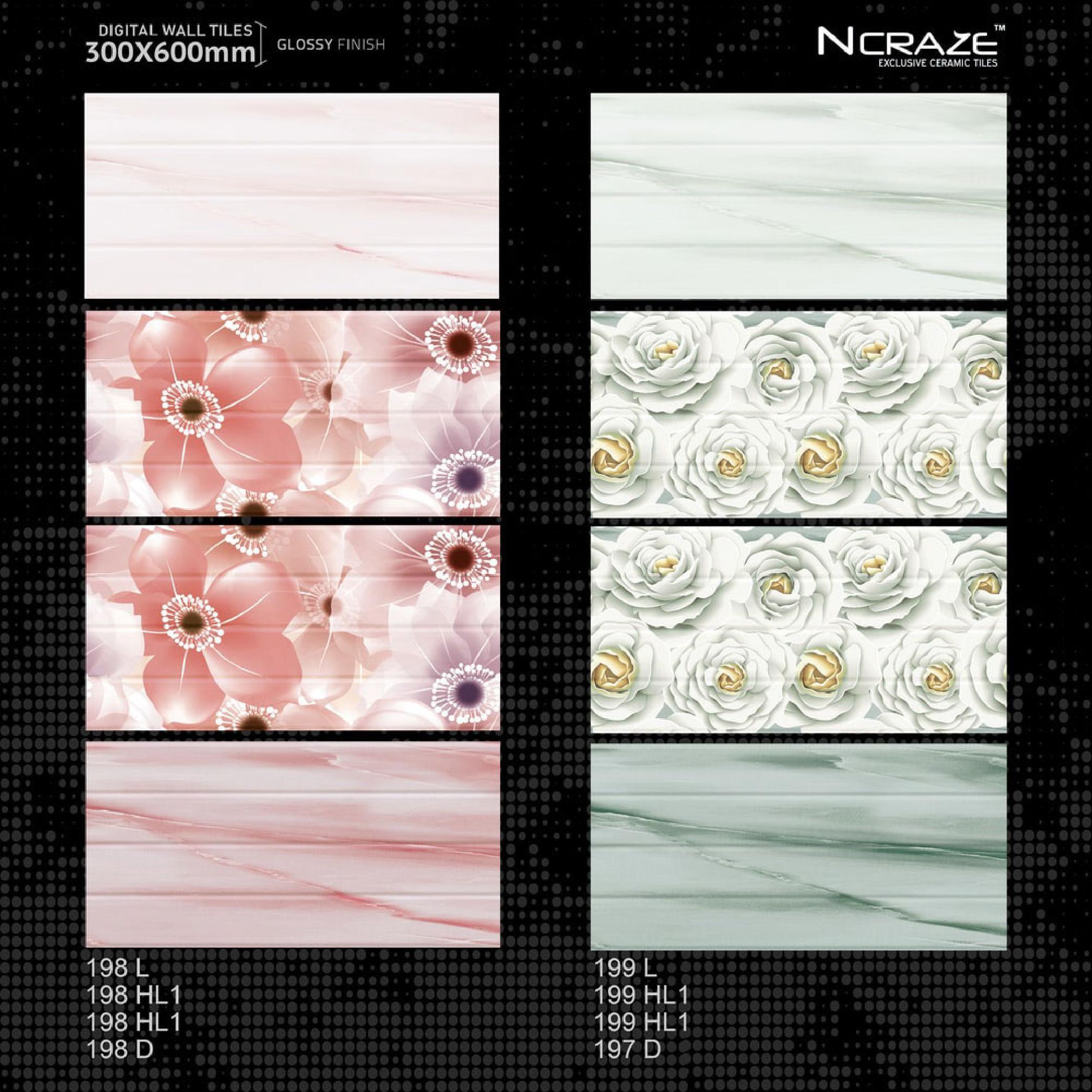 Any Color Ceramic Glazed Wall Tiles