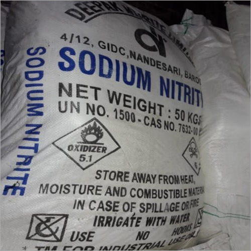 Sodium Nitrite Powder - High Purity Grade, Ideal for Food Preservation and Industrial Applications